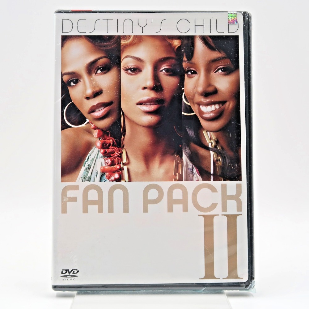 Destiny's Child Fan Pack II DVD 2005 Beyonce Kelly Rowland Michelle Williams